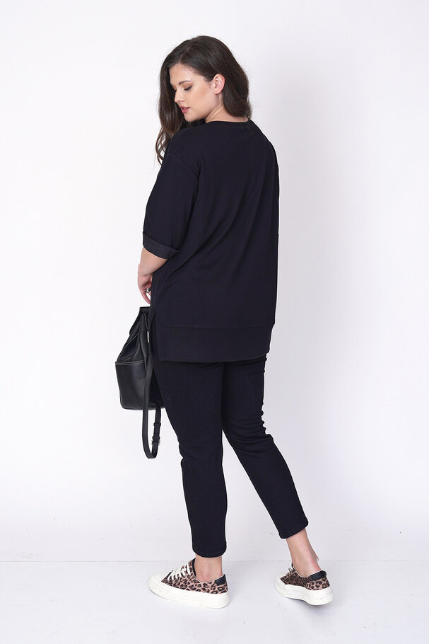V-NECK BASIC MODAL T-SHIRT