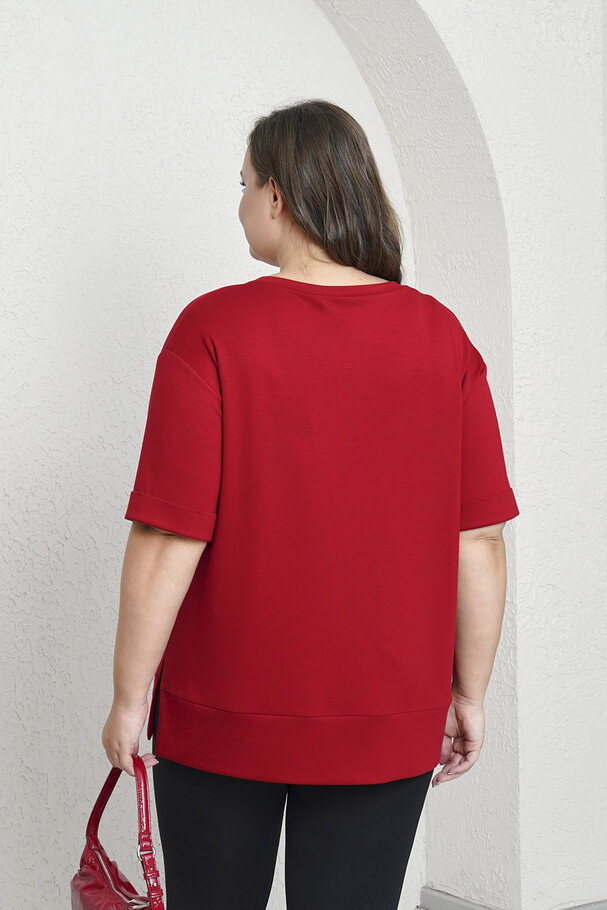 V-NECK BASIC MODAL T-SHIRT