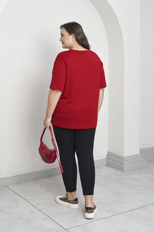 V-NECK BASIC MODAL T-SHIRT
