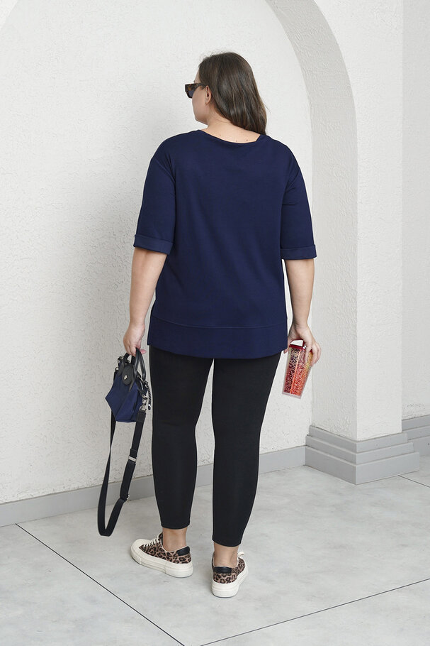 V-NECK BASIC MODAL T-SHIRT