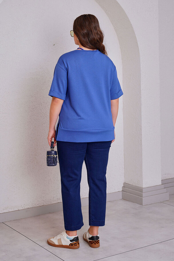 V-NECK BASIC MODAL T-SHIRT