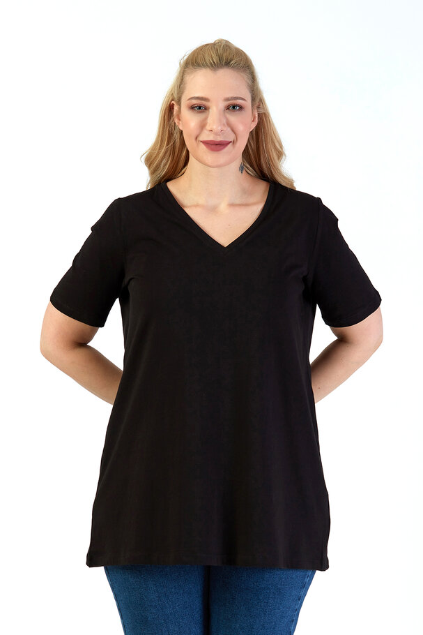 V-NECK BASIC T-SHIRT