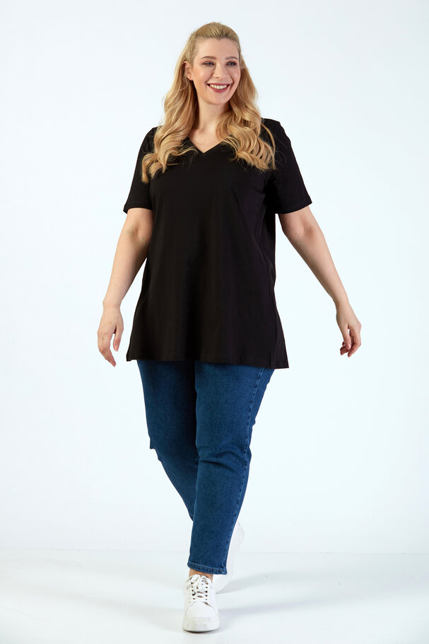V-NECK BASIC T-SHIRT