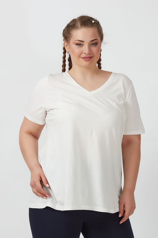 V-NECK BASIC T-SHIRT