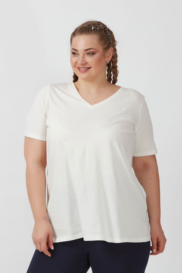 V-NECK BASIC T-SHIRT