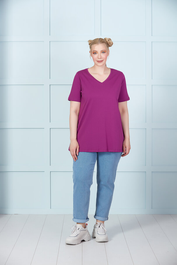 V-NECK BASIC T-SHIRT