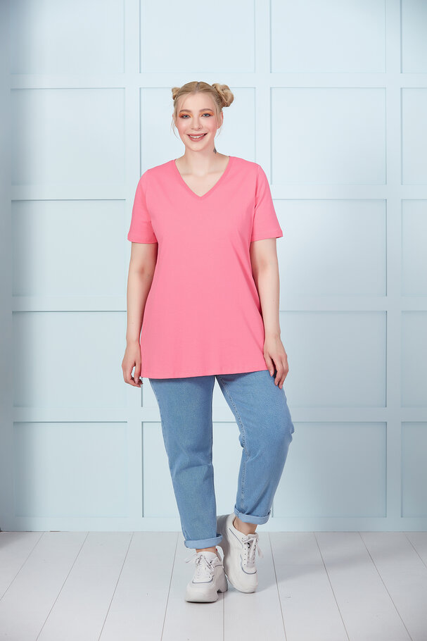 V-NECK BASIC T-SHIRT