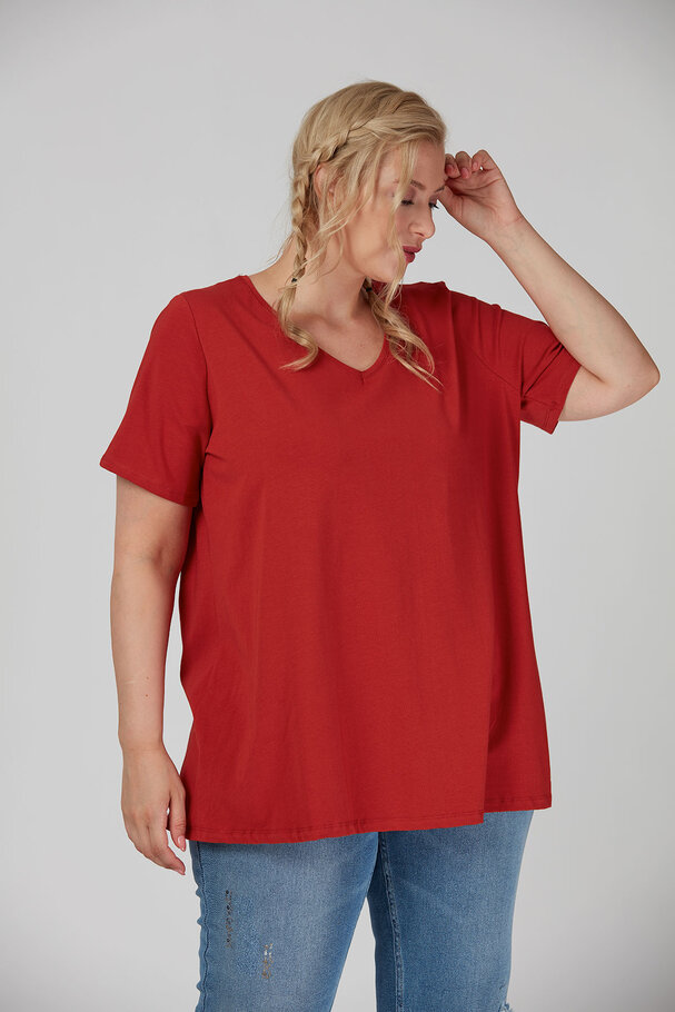 V-NECK BASIC T-SHIRT