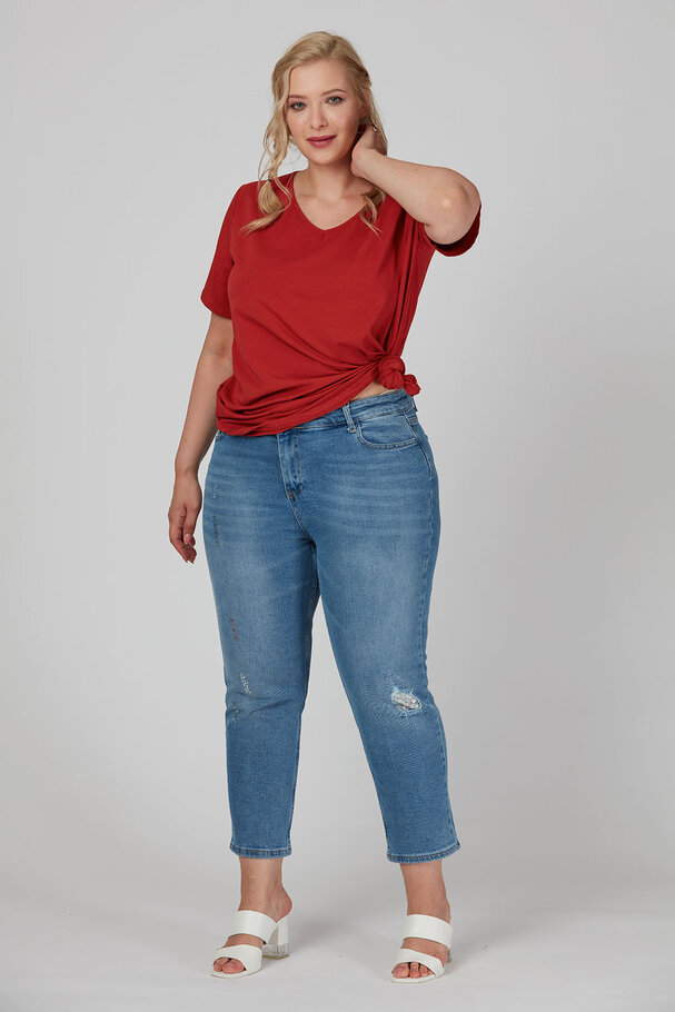 V-NECK BASIC T-SHIRT