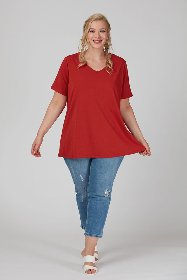 V-NECK BASIC T-SHIRT