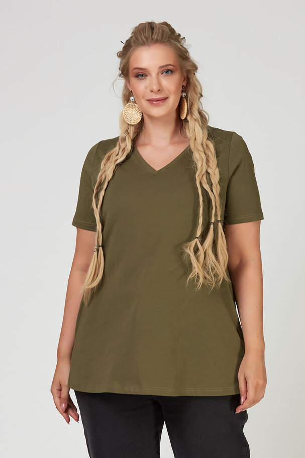 V-NECK BASIC T-SHIRT