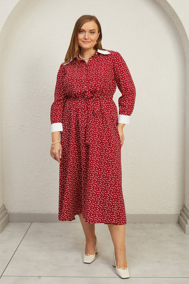 VINTAGE POLKA-DOT DRESS