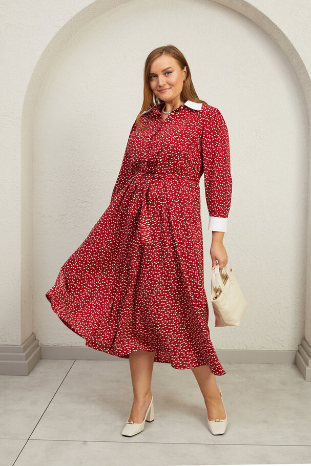 VINTAGE POLKA-DOT DRESS