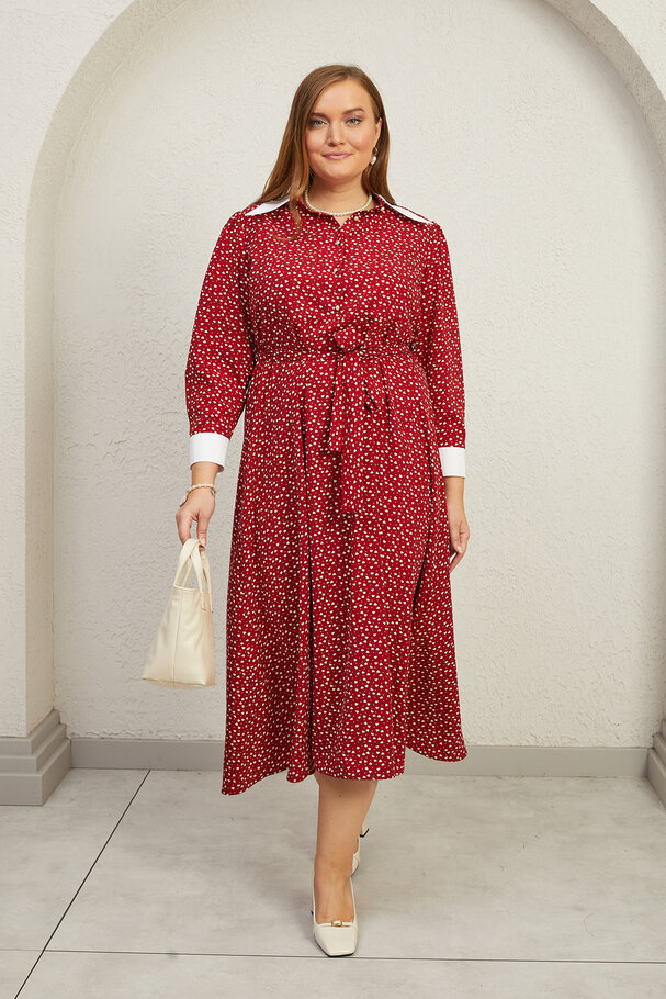 VINTAGE POLKA-DOT DRESS