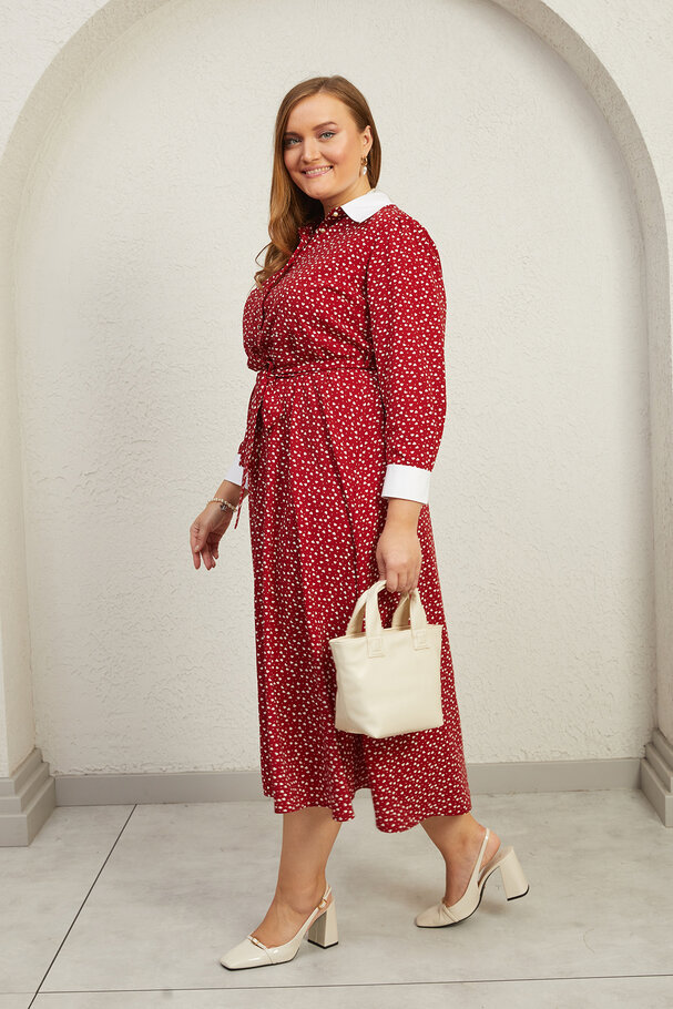 VINTAGE POLKA-DOT DRESS