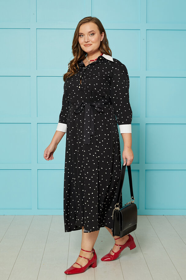 VINTAGE POLKA-DOT DRESS