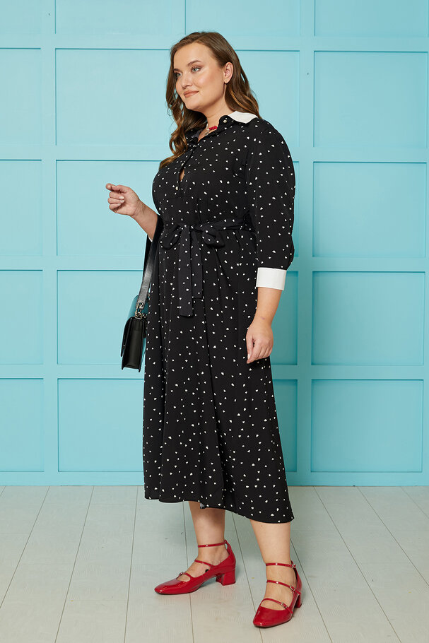 VINTAGE POLKA-DOT DRESS