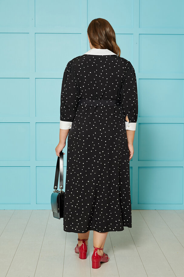 VINTAGE POLKA-DOT DRESS