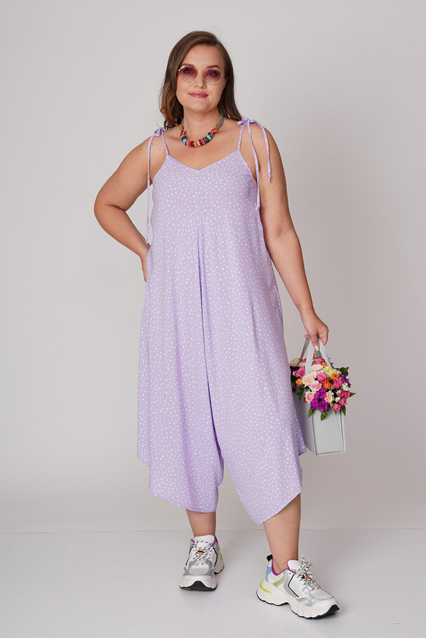 VISCOSE RELAXED JUMPSUIT