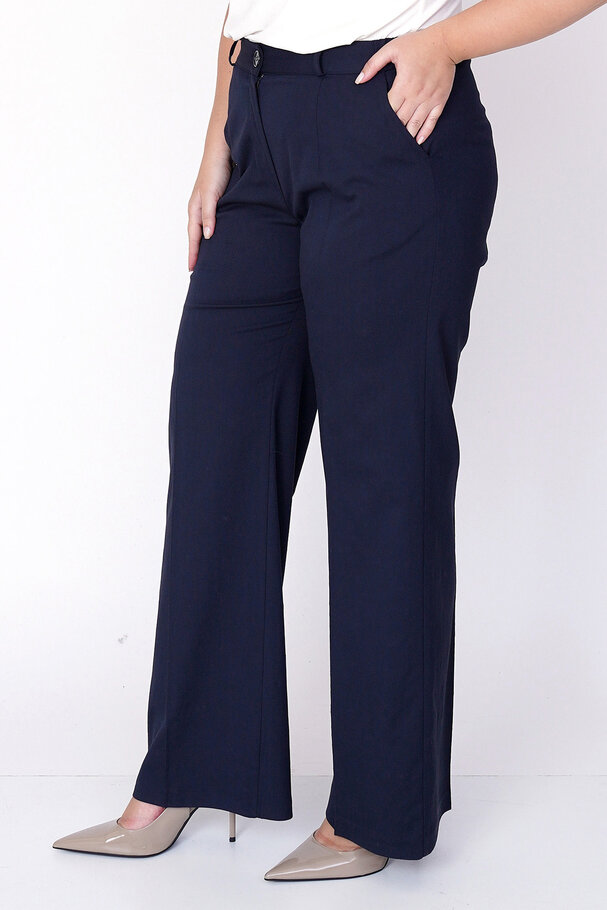 WIDE-LEG HEAVY FABRIC TROUSERS WIDE-LEG HEAVY FABRIC TROUSERS