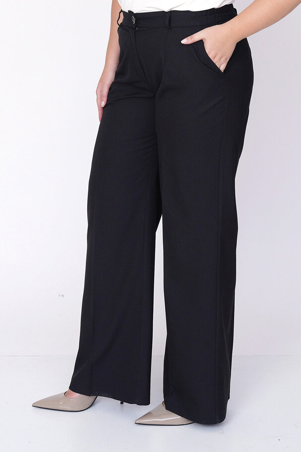 WIDE-LEG HEAVY FABRIC TROUSERS WIDE-LEG HEAVY FABRIC TROUSERS