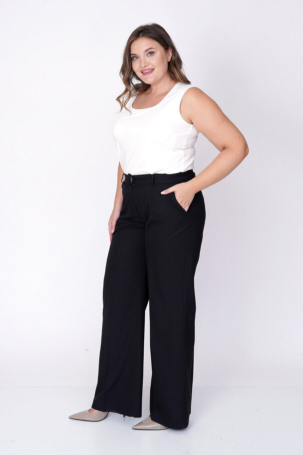 WIDE-LEG HEAVY FABRIC TROUSERS WIDE-LEG HEAVY FABRIC TROUSERS