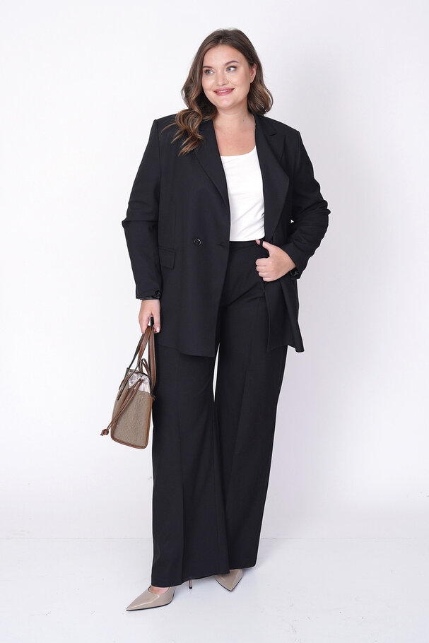 WIDE-LEG HEAVY FABRIC TROUSERS WIDE-LEG HEAVY FABRIC TROUSERS