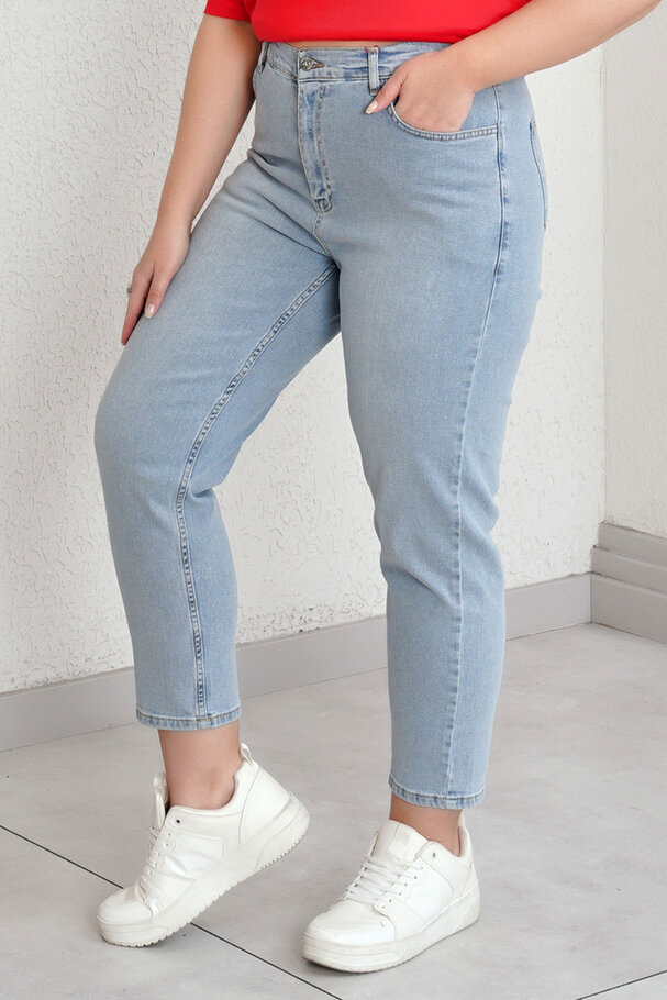 YÜKSEK BEL MOM JEAN
